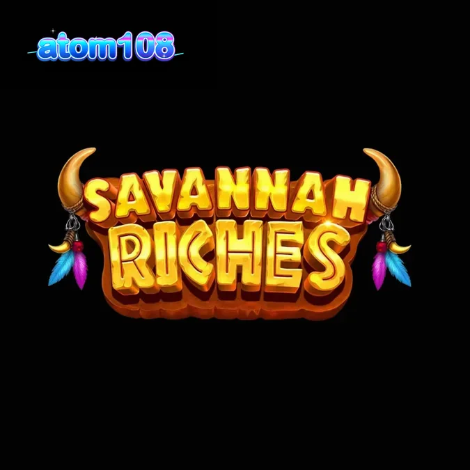 Tampilan visual slot Savannah Riches dengan latar belakang sabana Afrika yang megah